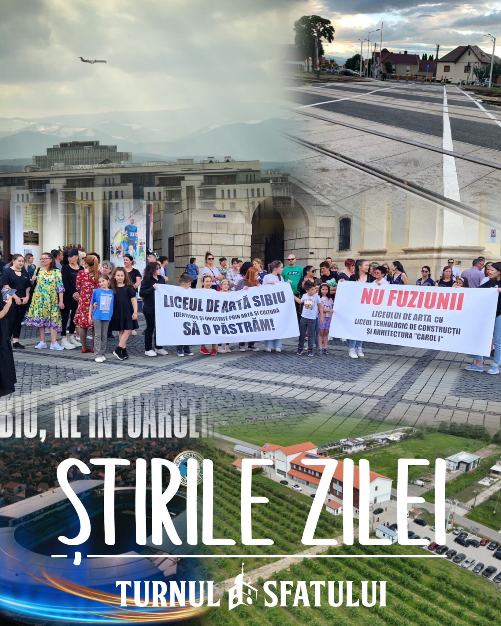 Știrile de miercuri, de la Sibiu