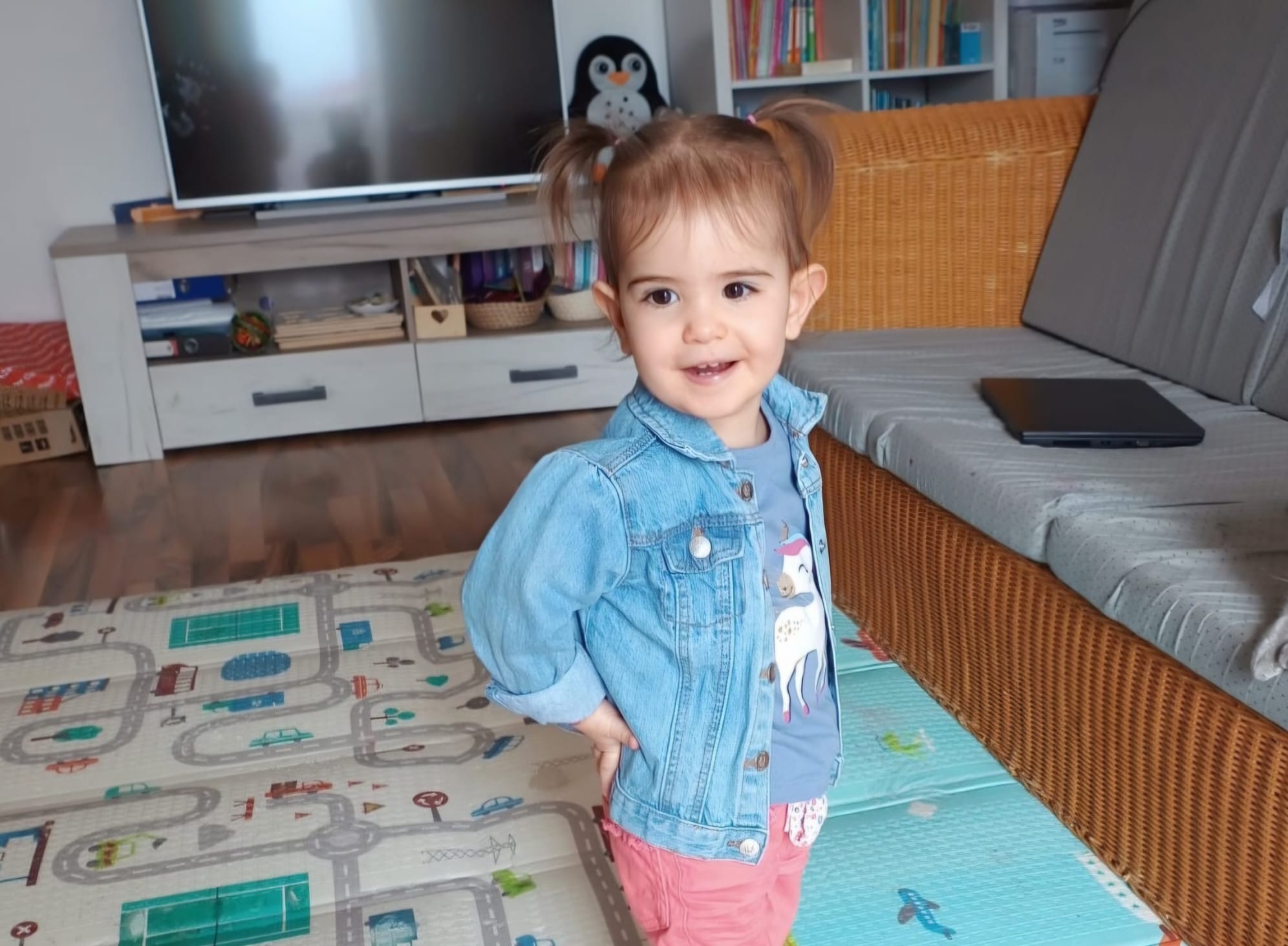 Rebecca are nevoie de ajutor în lupta cu o boală grea. Fetița va împlini în 12 iulie doi ani