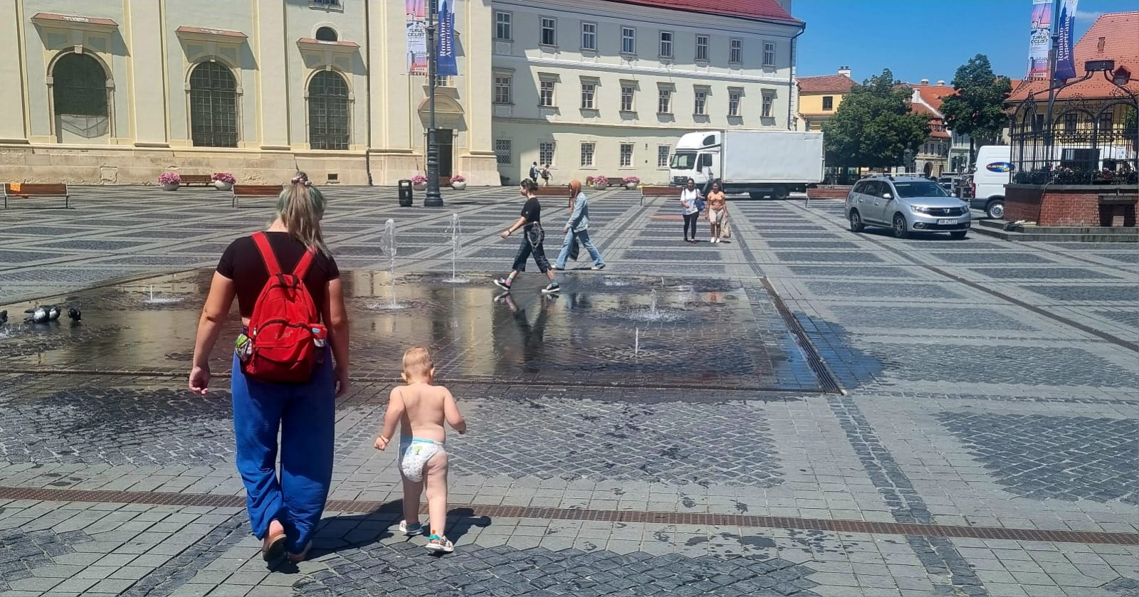 Caniculă, noapte tropicală și averse de ploaie la munte. Cel mult 35 de grade Celsius, astăzi, în municipiul Sibiu