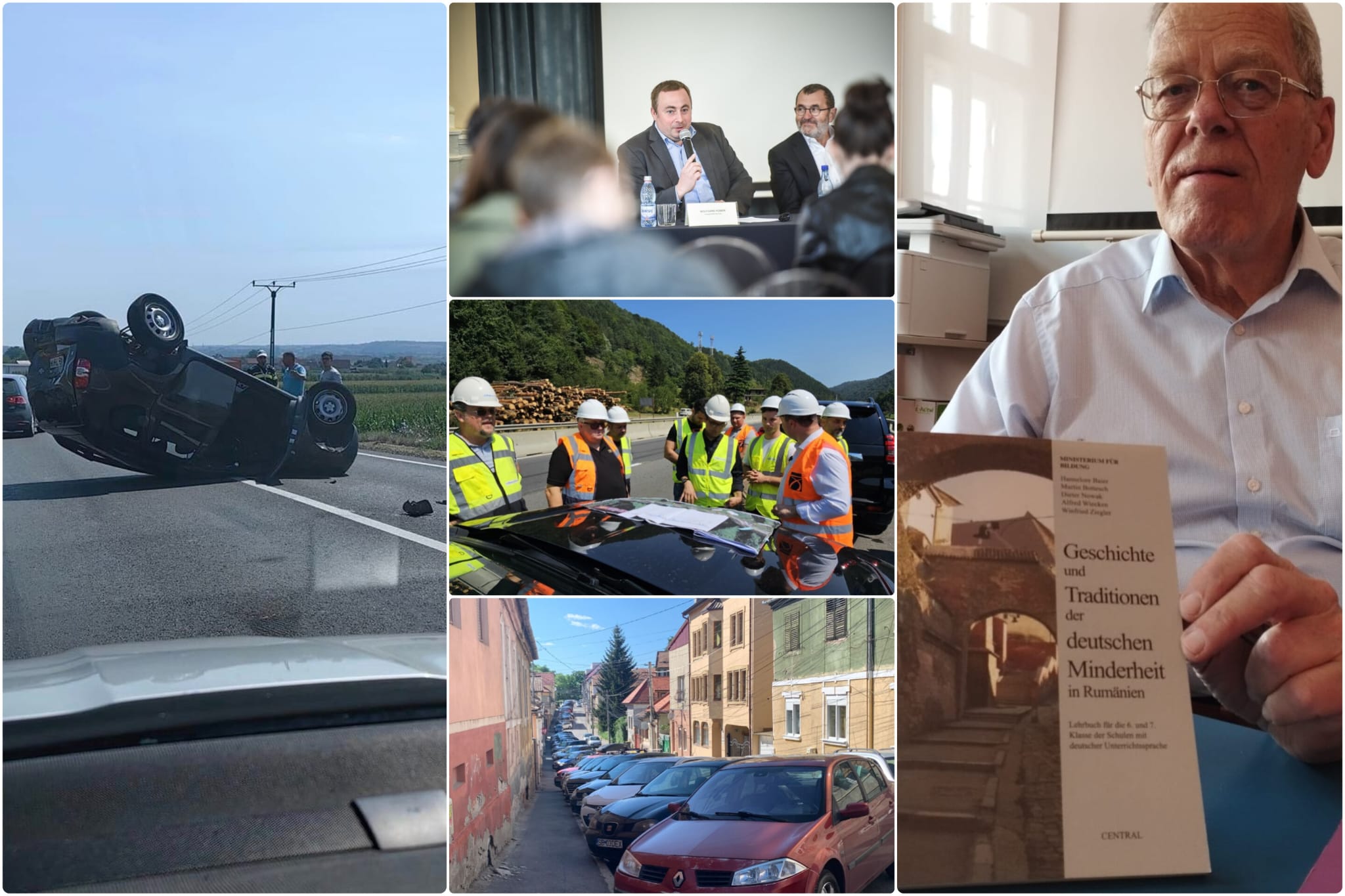 Știrile weekendului: Multe accidente * Parcările se scumpesc, dar nu știm de când * Cel mai scump jucător al FCH va juca în Spania * Manualele din care au învățat sașii * Cronica de restaurant