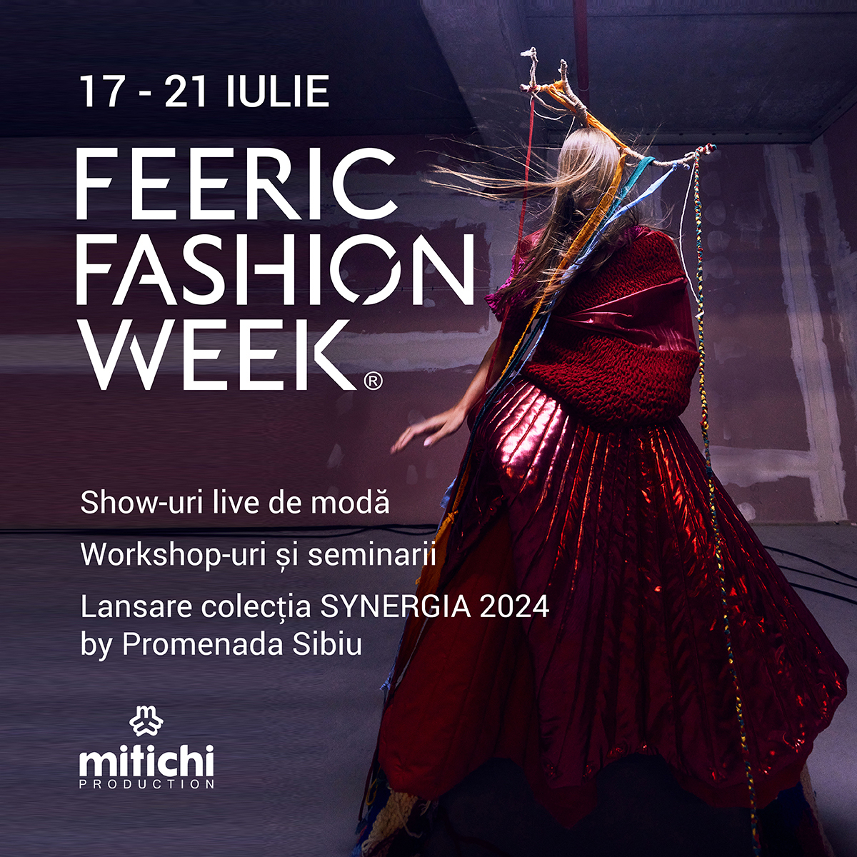 Promenada Sibiu: 4 ani de parteneriat cu Feeric Fashion Week, cel mai mare festival de modă din Europa de Est