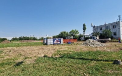 A început construcția primului CAV din Sibiu, vizavi de aeroport. ”Va fi gata rapid, o problemă ar putea fi cu echipamentele”