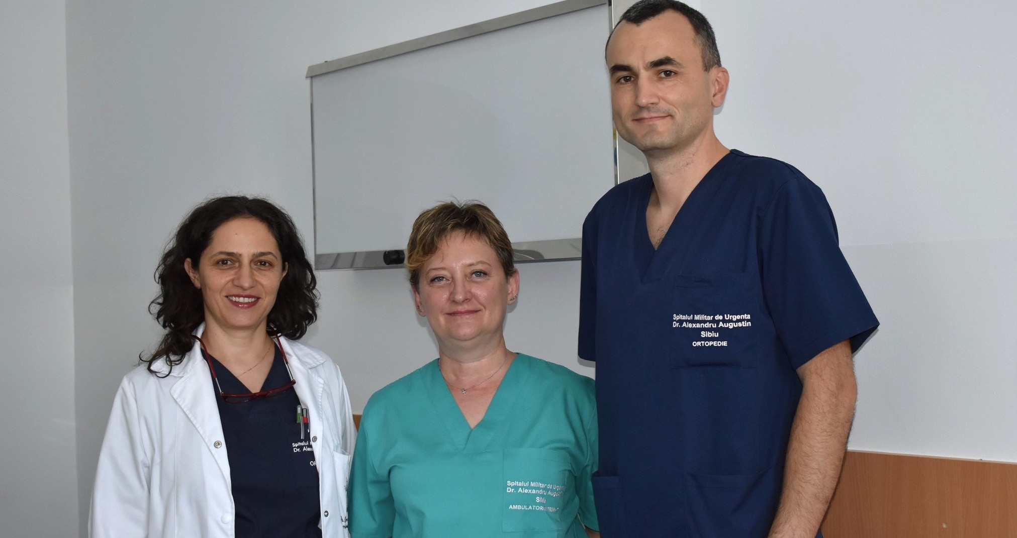 Doi medici specialiști și dotări de ultimă generație în compartimentul ortopedie de la Spitalul Militar din Sibiu: „Acțiunile noastre au efecte pentru toată viața asupra pacienților”