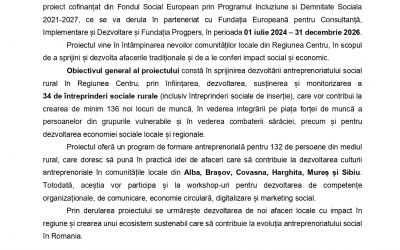 Comunicat de presă
