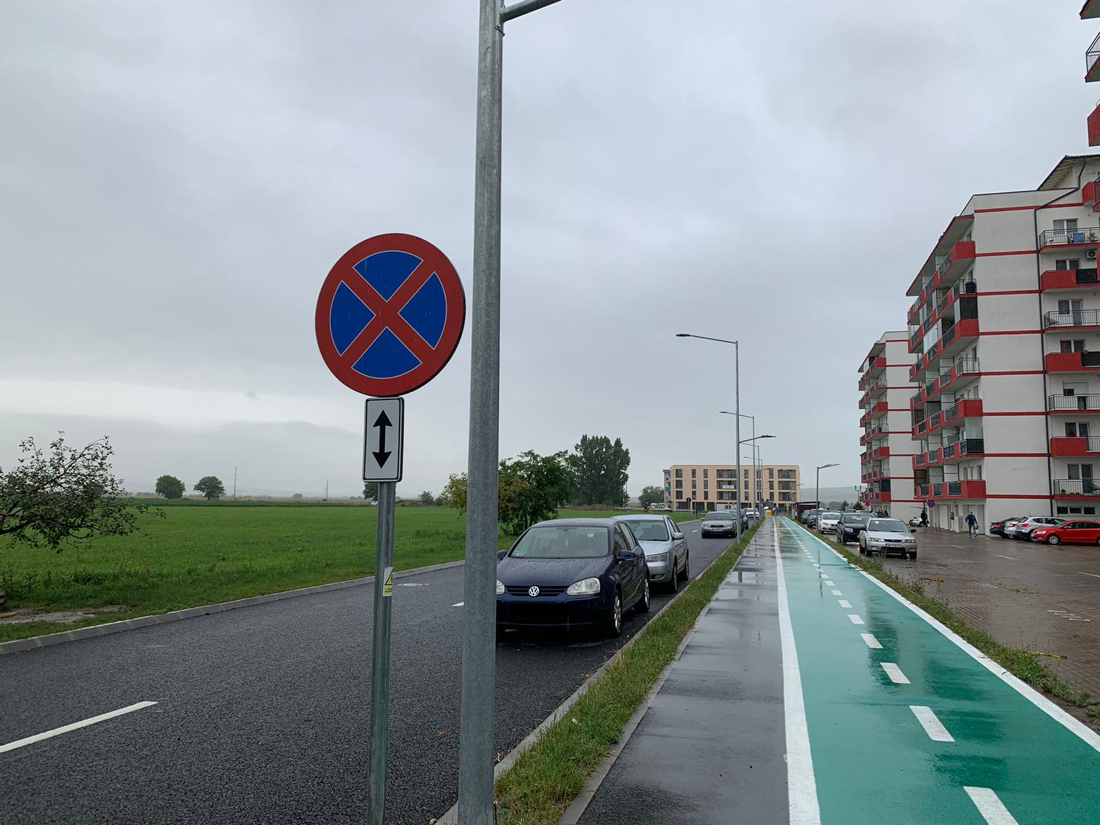 Mașini ridicate și amenzi de aproape 2.000 de lei, pe cea mai nouă stradă din Sibiu. Unii înțeleg doar cu amenzi