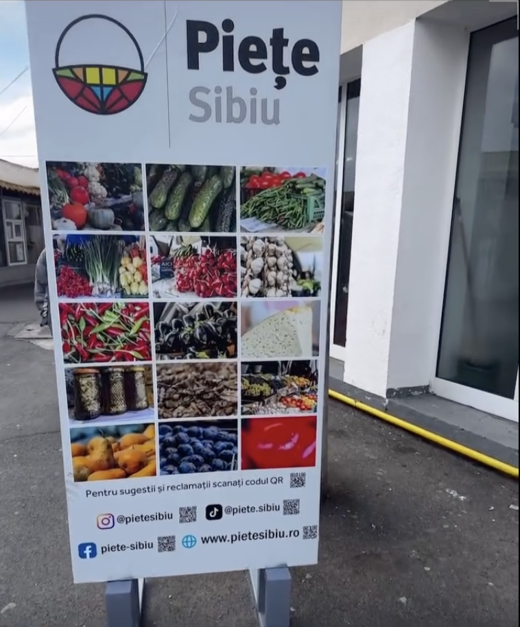 Piețe Sibiu încurajează cumpărătorii să trimită propuneri prin care pot îmbunătăți condițiile pentru producători și pentru consumatori. „În cel mai scurt timp noi vă vom răspunde”