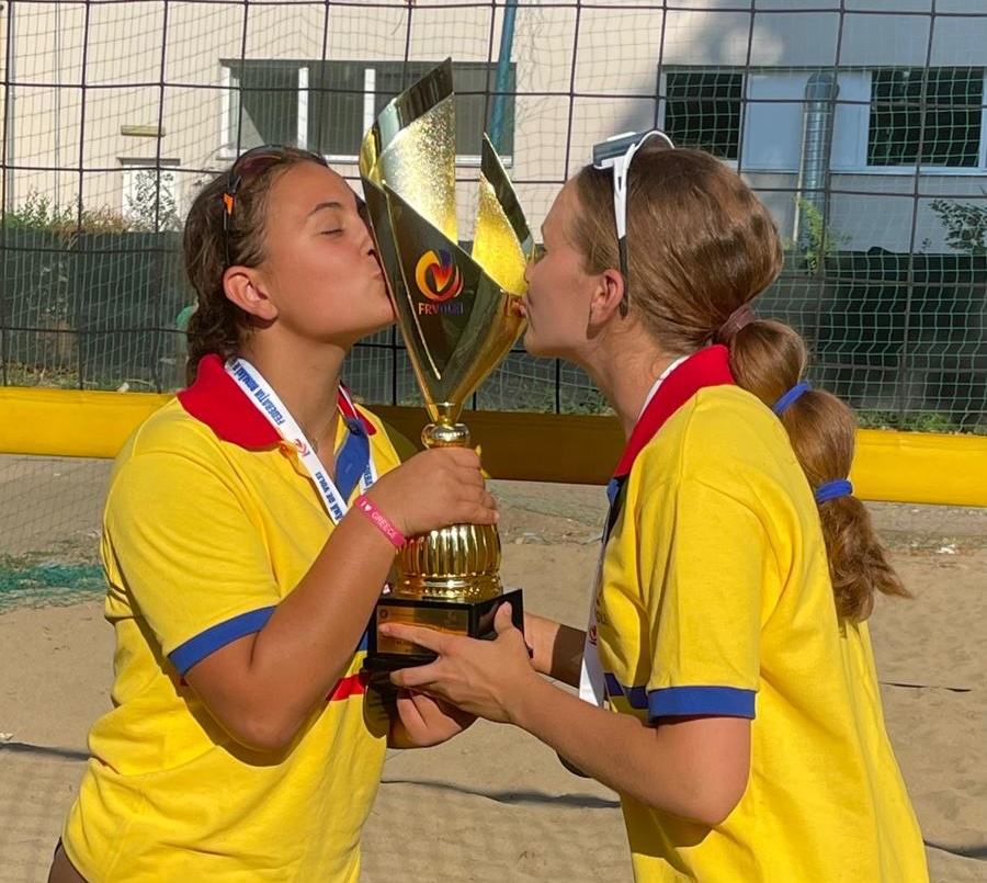 Champions Sibiu este campioana Romaniei la volei pe nisip