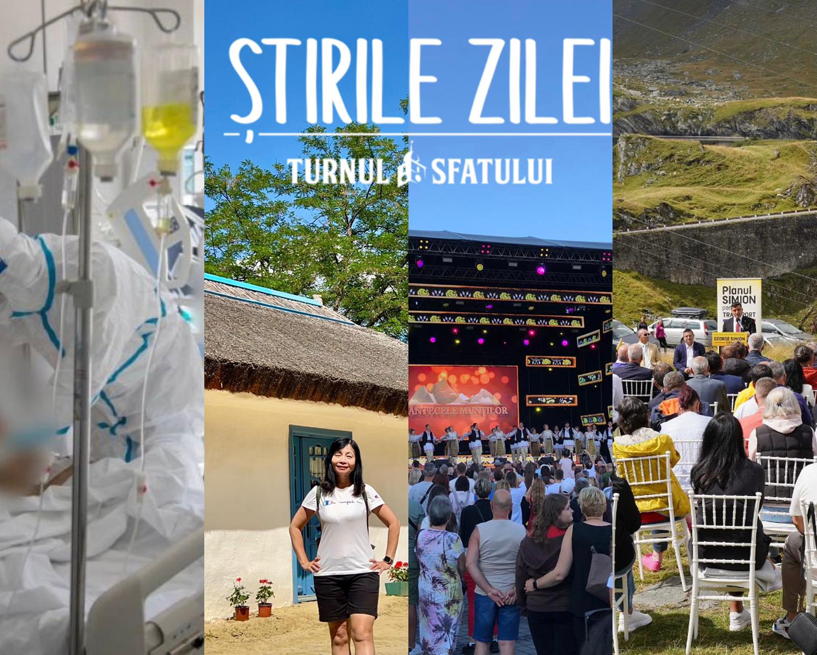 Știrile weekend-ului: Experiența unei profesoare din Taiwan la Sibiu, Adrian Bibu, demis din funcție, discursul lui George Simion pe Transfăgărășan, cronică de restaurant