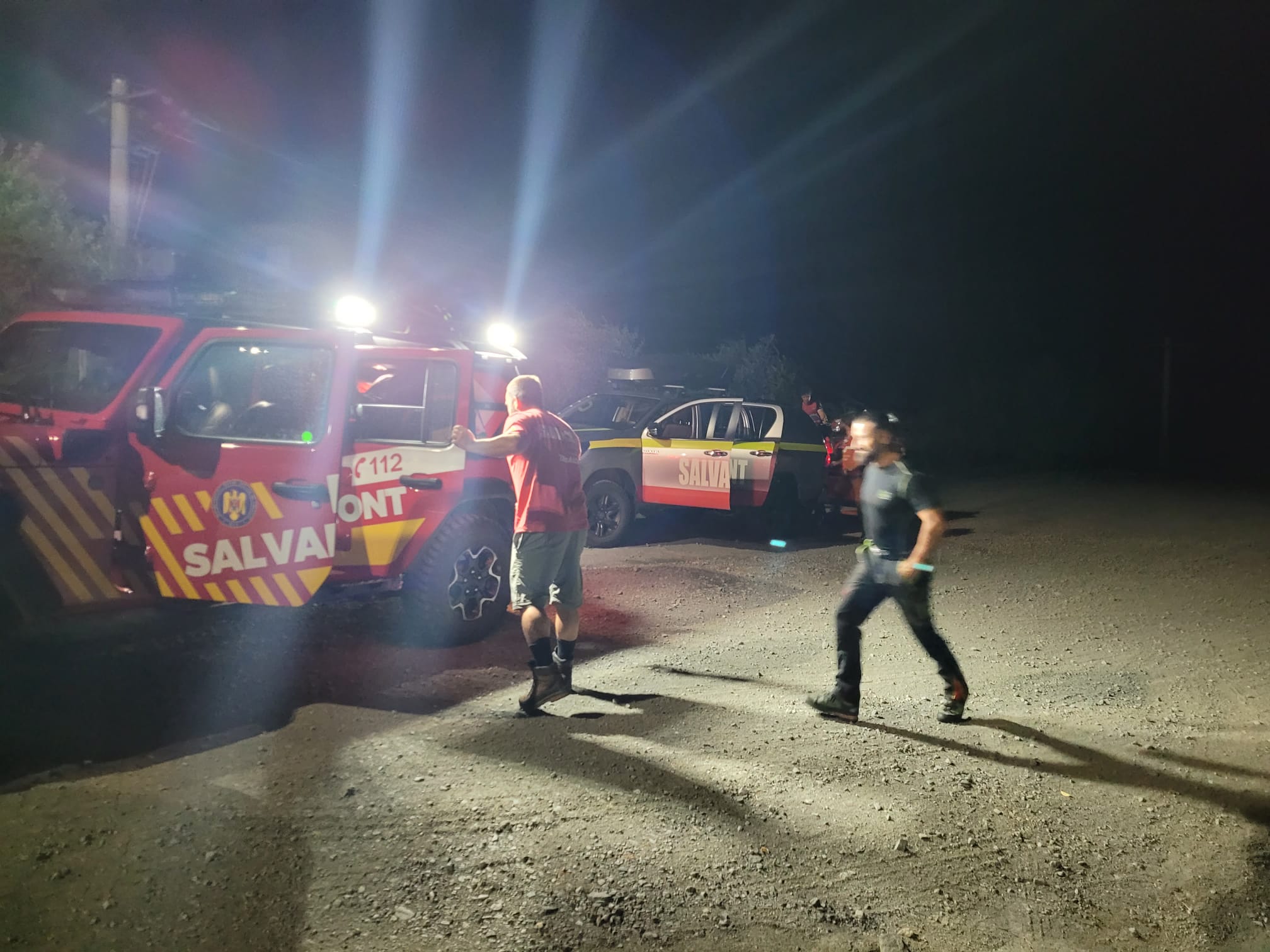 Două intervenții pe noapte pentru salvamontiștii sibieni. Un tânăr de 17 ani din Polonia și o persoană epuizată au avut nevoie de ajutor