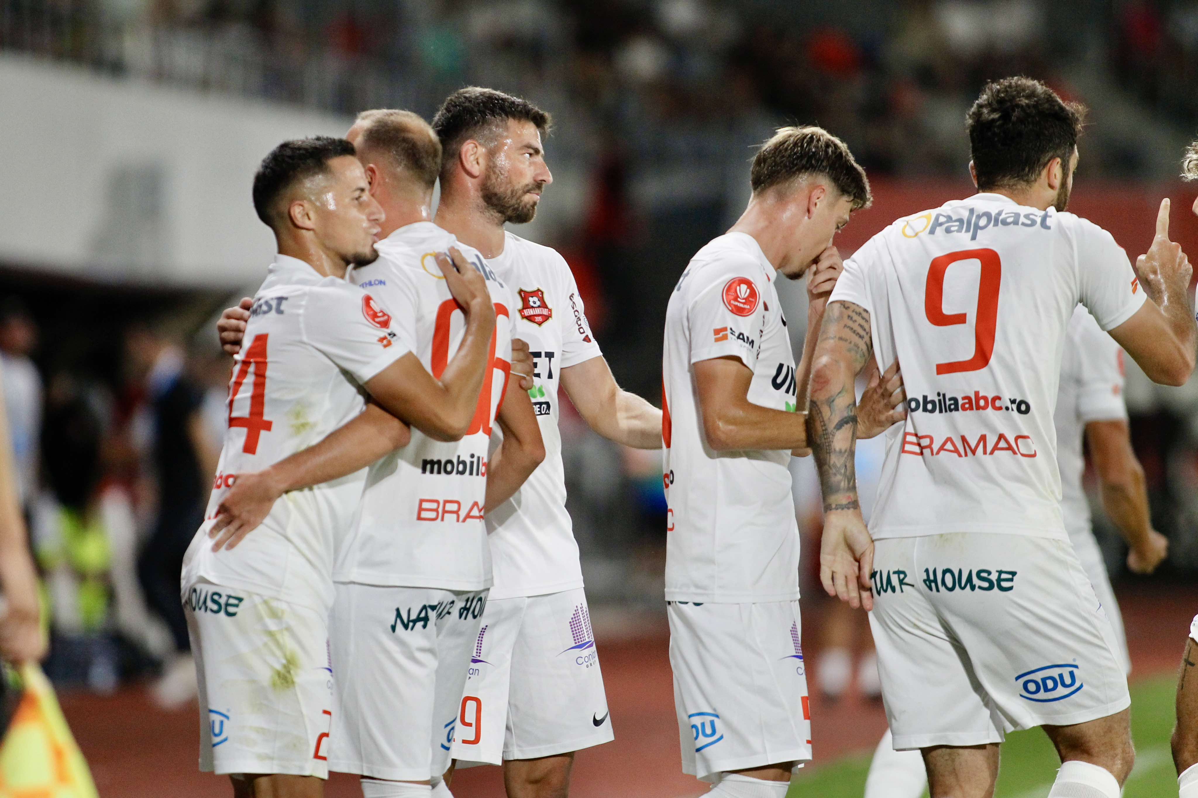 FC Hermannstadt a obținut victoria în partida cu FCSB: 2-0 pe Stadionul municipal și sibienii pleacă din coada clasamentului
