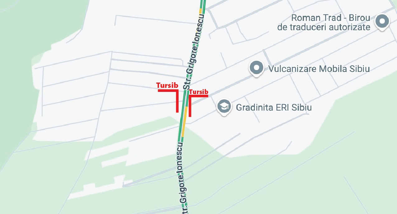 Actualizare: Se fac stații Tursib în cartierul Arhitecților. Orlățan: Consiliul Local Cisnădie și-a dat acceptul în unanimitate