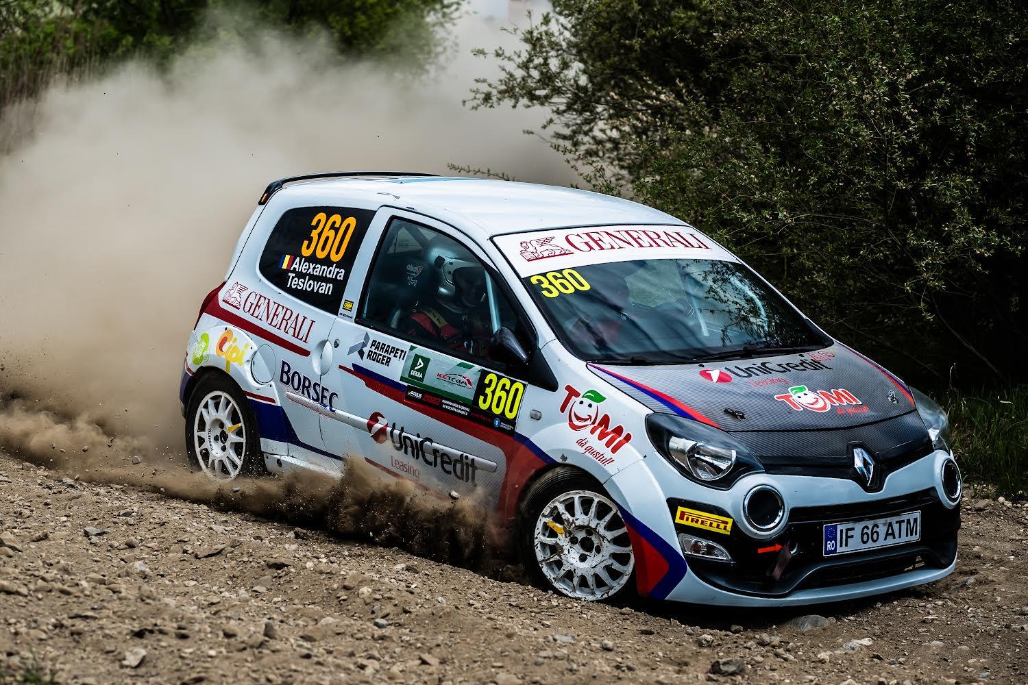Alexandra Teslovan, selectată în Beyond Rally Women’s Driver Programme. Sebastian Barbu a colaborat cu tânăra speranță a motorsportului românesc de când aceasta avea 15 ani