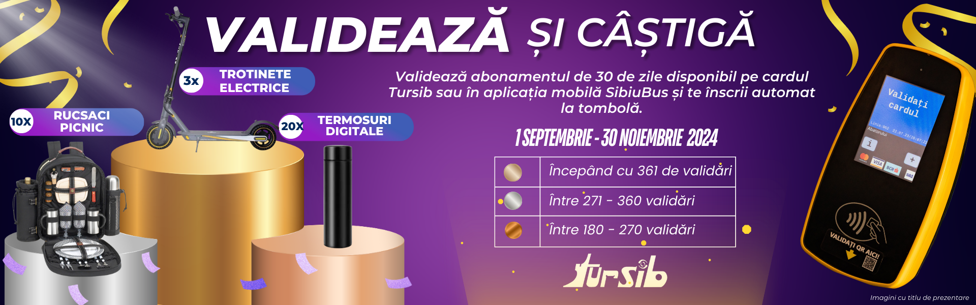 Tombola „Validează și câștigă 2024”