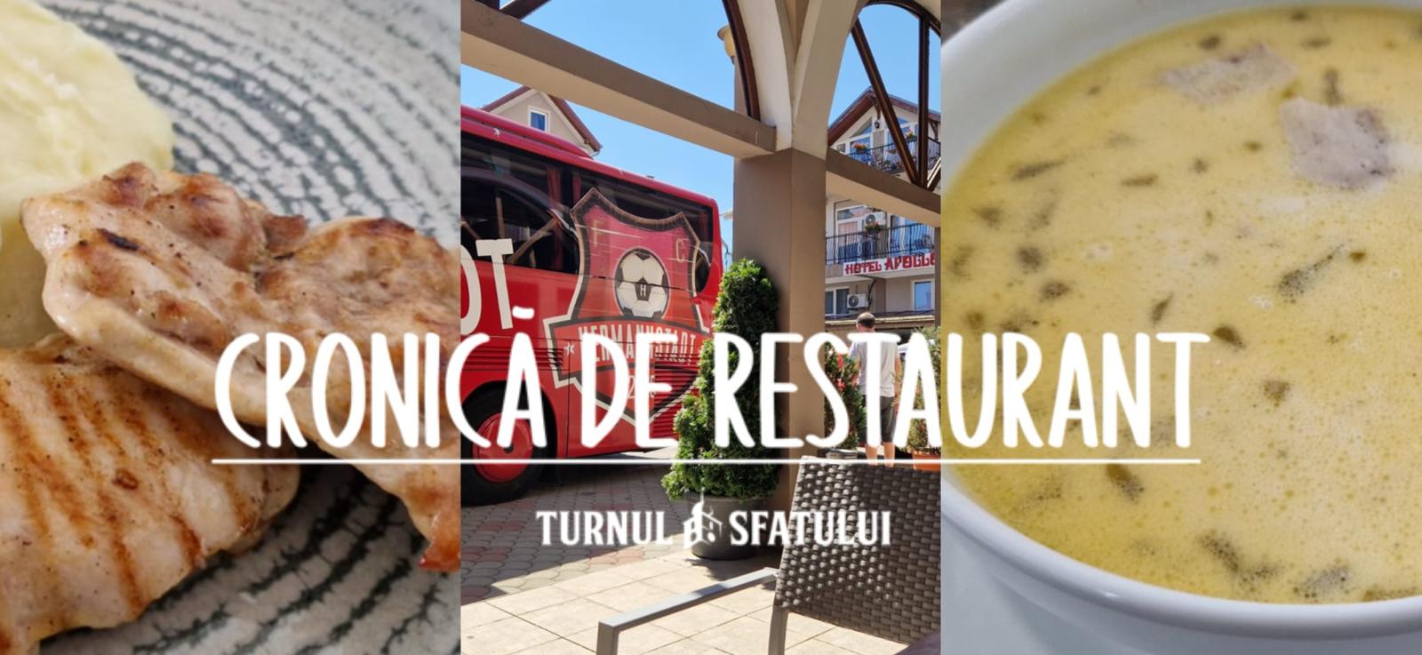 Am luat prânzul unde mănâncă fotbaliștii de la Hermannstadt. Și am descoperit un restaurant nou