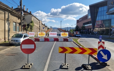 S-a închis Podul Gării pentru următoarele două luni. ”Acum e bine, în septembrie va fi dezastru”