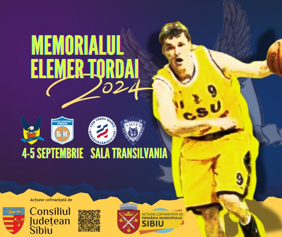 BC CSU Sibiu. Memorialul Elemer Tordai deschide noul sezon la baschet