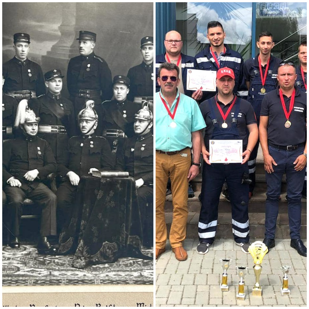 De la profesori, la bodyguarzi și de la 250, la 20 de bărbați: istoria pompierilor voluntari din Cisnădie. „La noi, voluntariatul înseamnă să-ți riști viața”