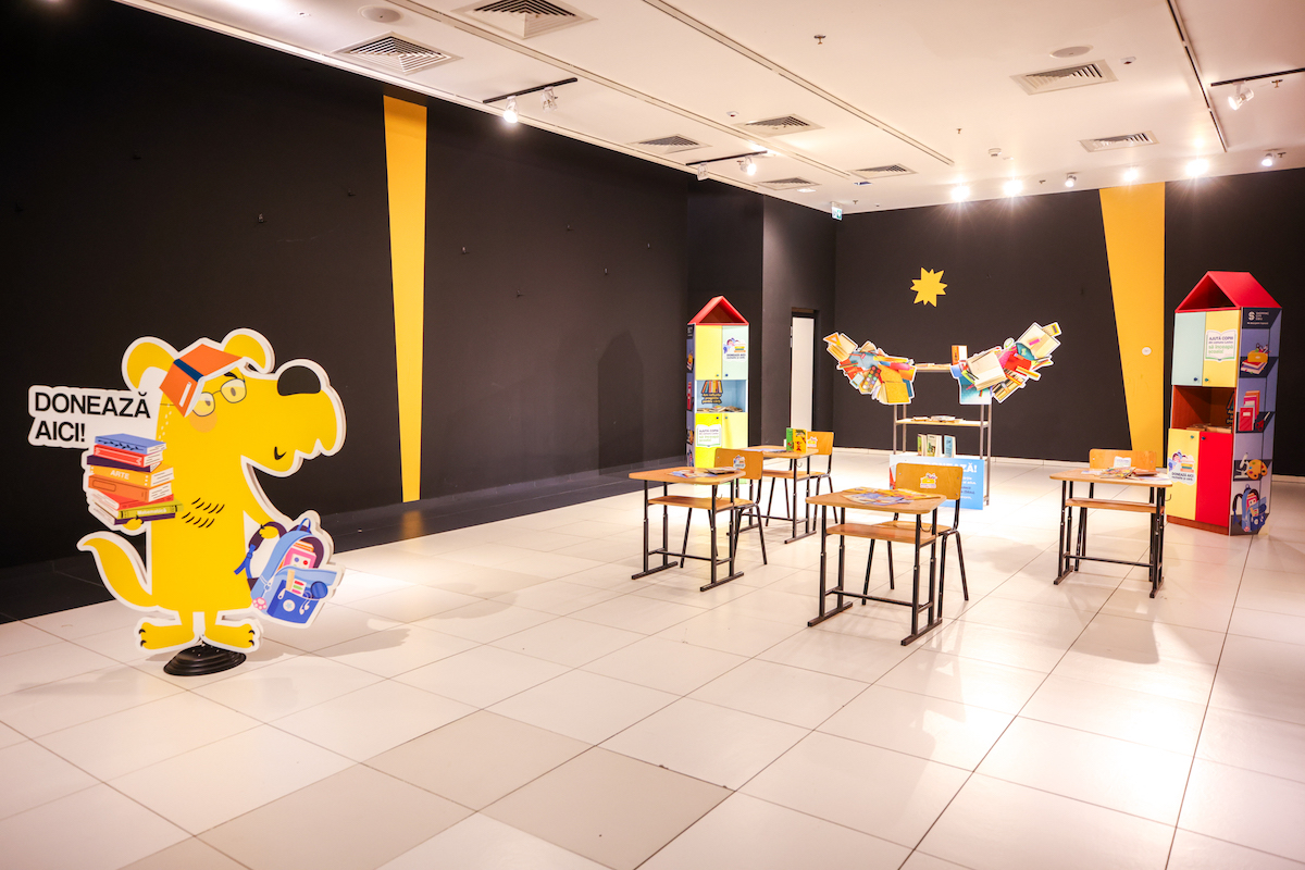 Miercuri, 18 septembrie, Cosmin Stan, ambasadorul campaniei „Dăm aripi educației”, vine la Shopping City Sibiu