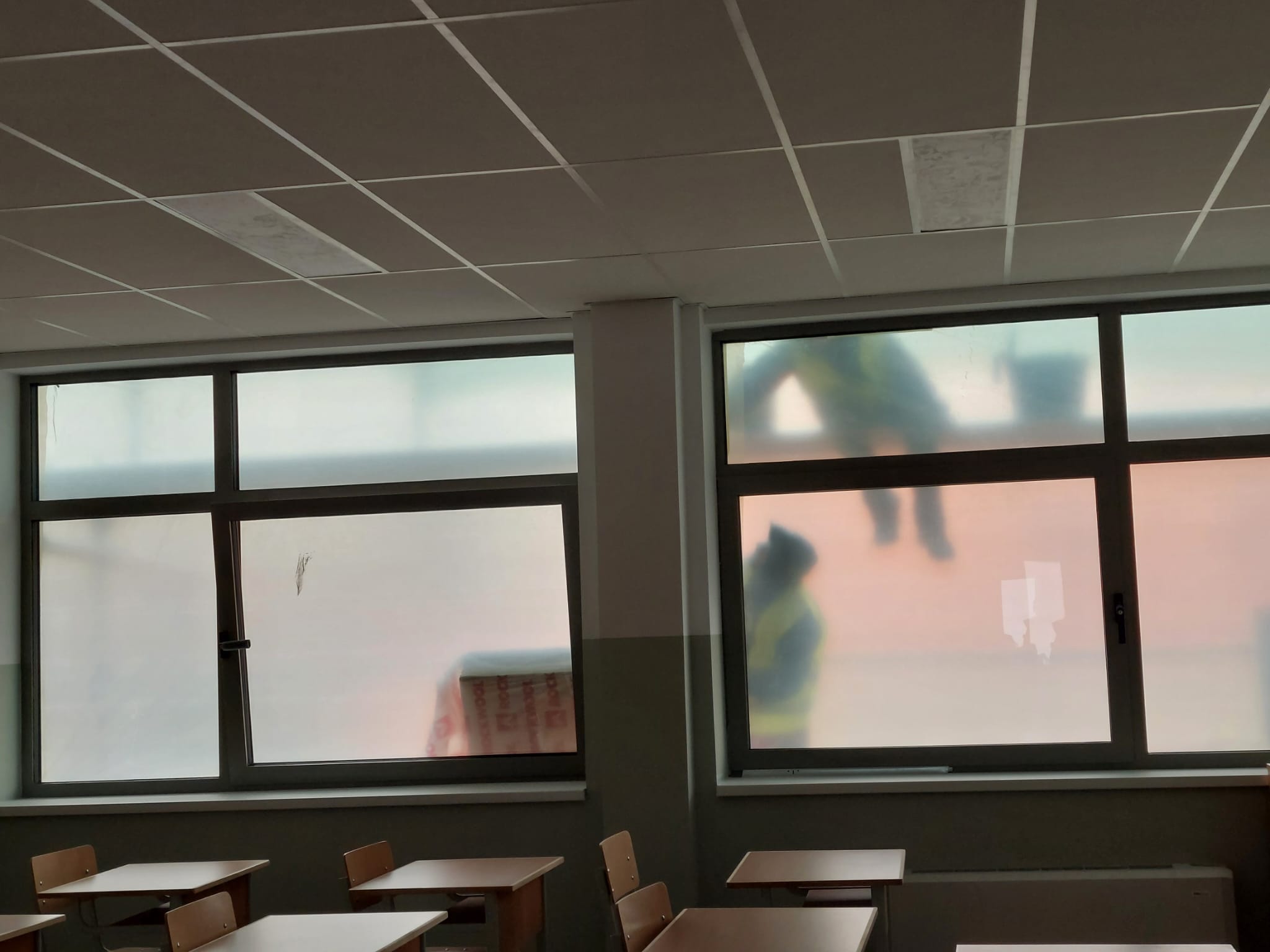TSTV - Reportaj la Colegiul „Octavian Goga” din Sibiu: „Pune mâna pe ea și dă-o afară!”. La colegiu elevii rămân în on-line