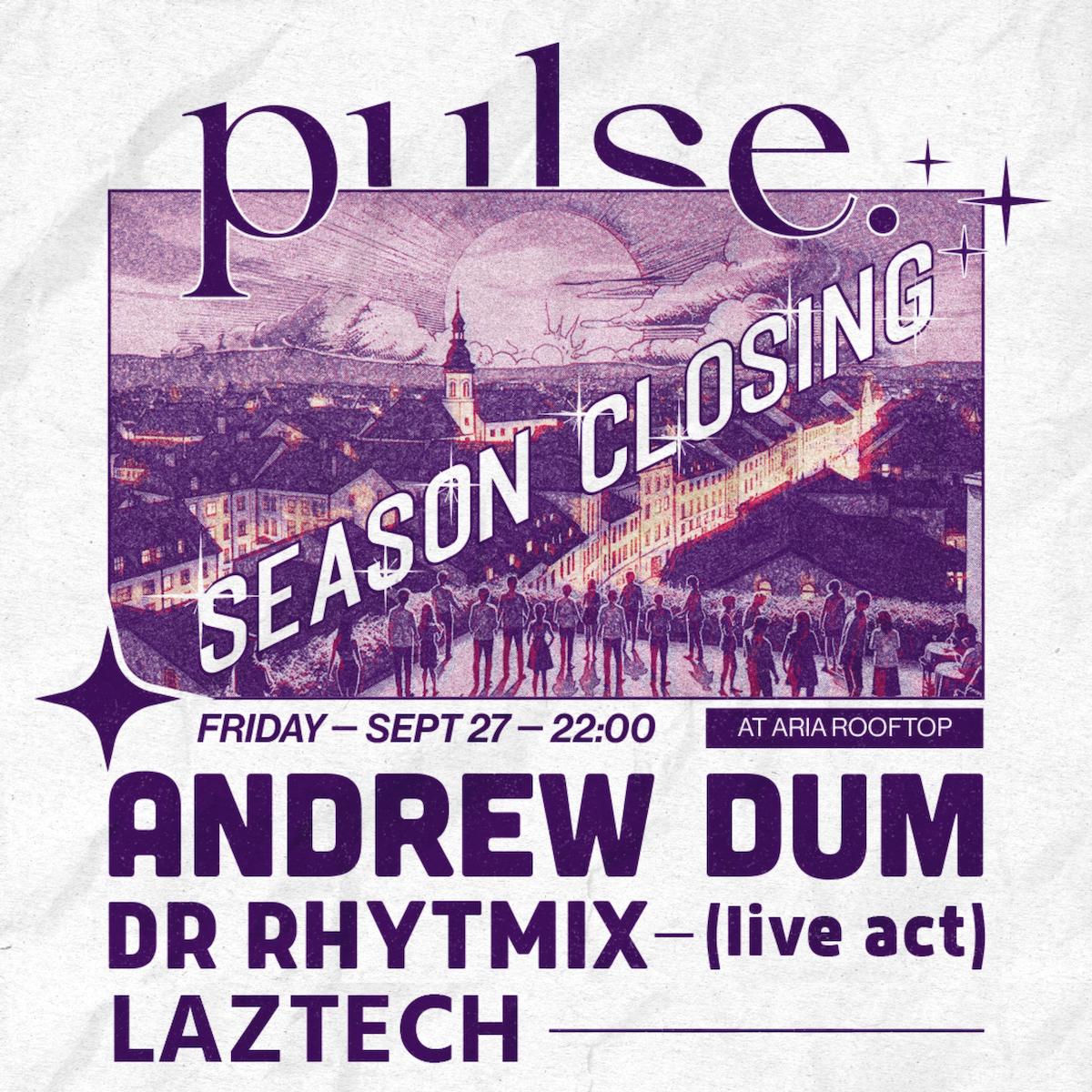 Season closing party la Aria Rooftop Sibiu – pulse închide primul sezon de vară cu un show exploziv pe 27 Septembrie!