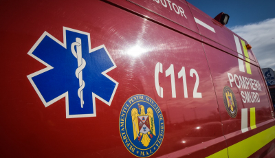 Accident la ieșirea din Copșa Mică spre Mediaș. Două femei au ajus la spital