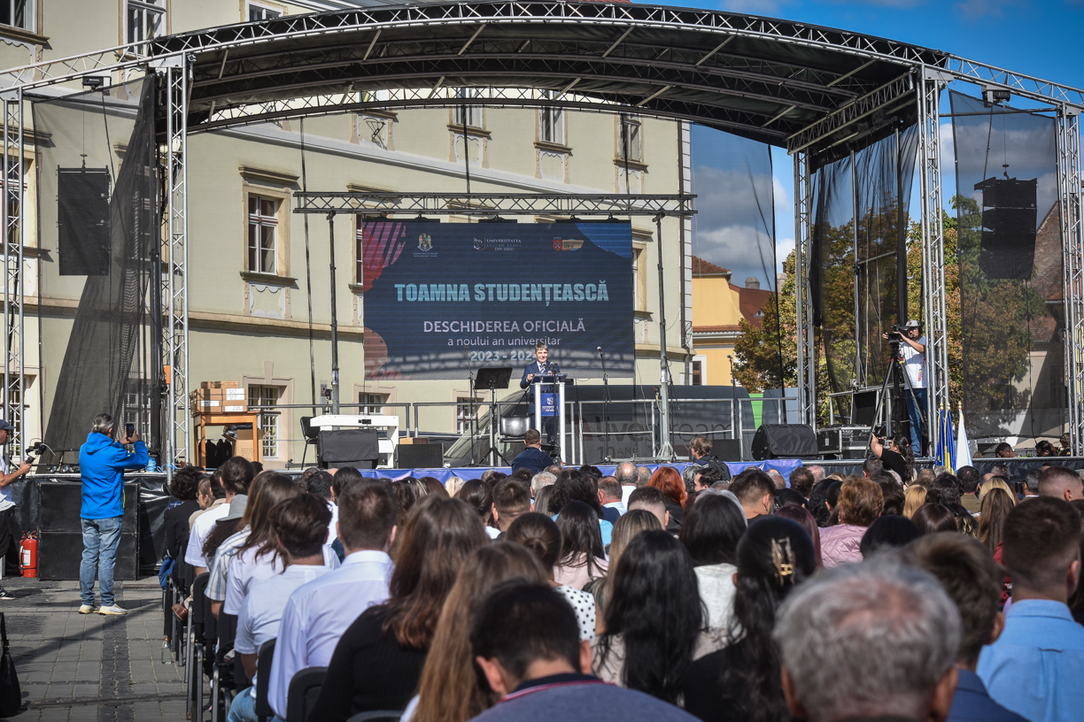 Toamna Studențească: ULBS și AFT deschid anul universitar în Piața Mare, în 30 septembrie