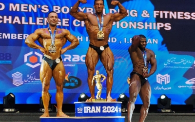 Marcel Manea, polițist local din Sibiu, medalie de aur la Campionatul Mondial de Bodybuilding și Fitness din Iran