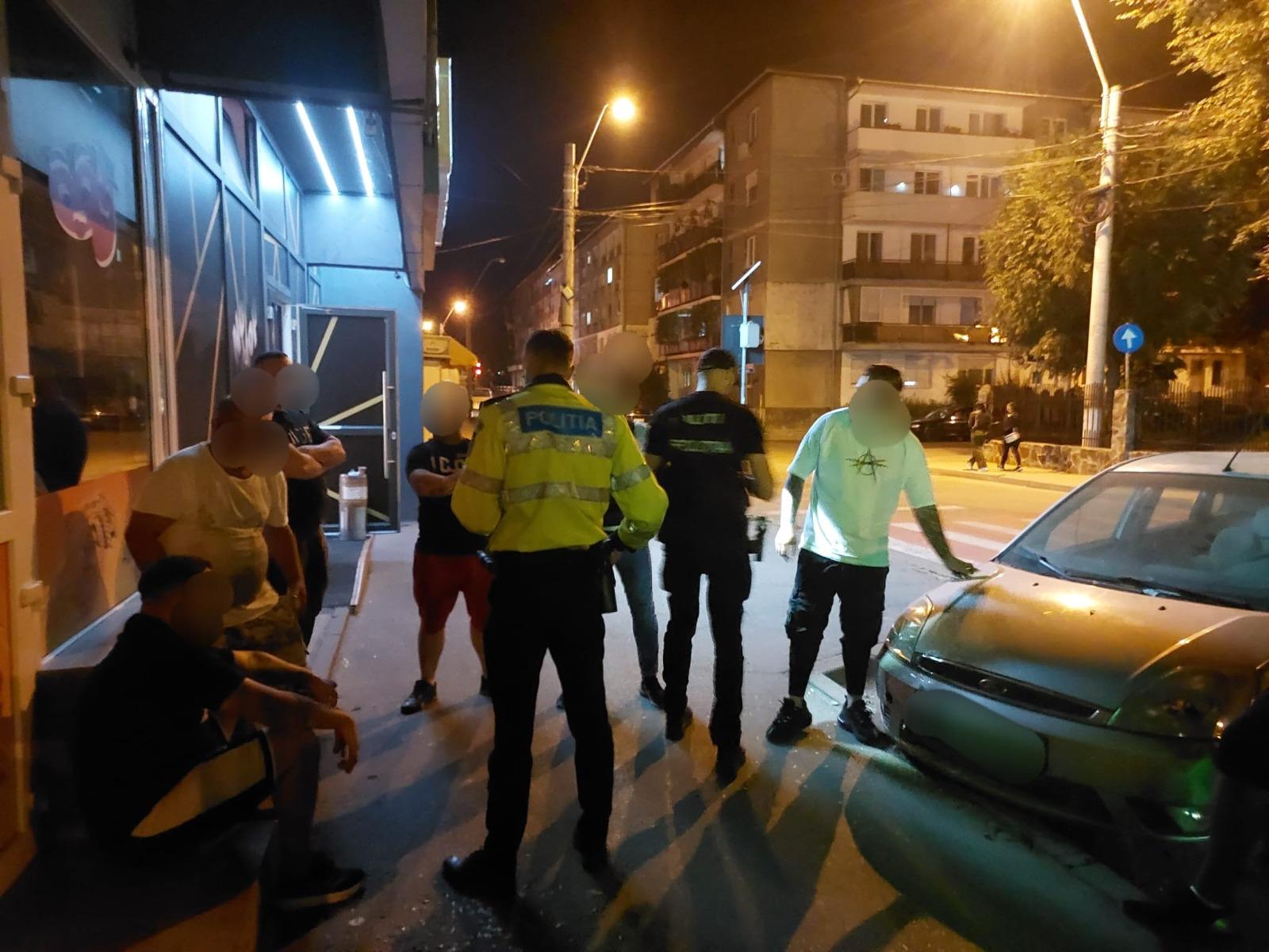 Razii ale polițiștilor în Mediaș. S-au asigurat că nu există încălcări ale legii