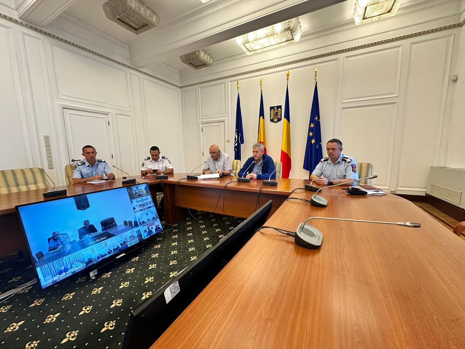 A fost activat Centrul Naţional de Coordonare şi Conducere a Intervenţiei. Autoritățile sibiene sunt în alertă