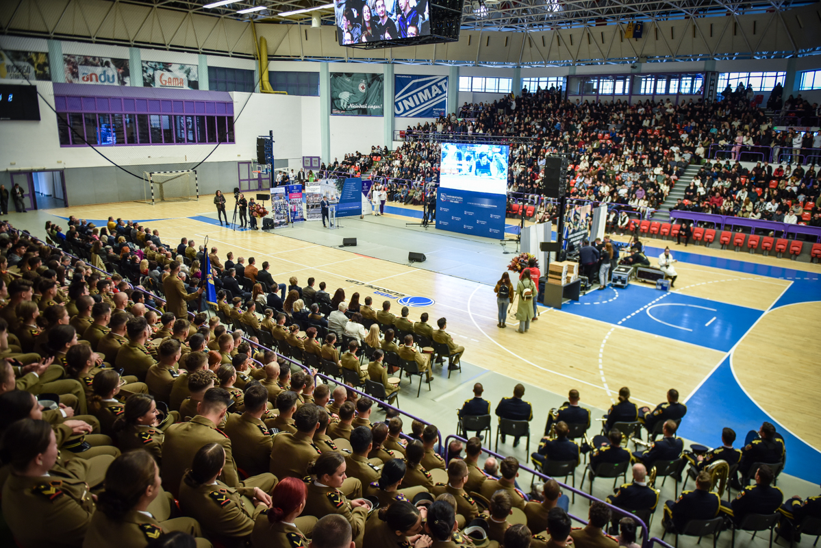 Deschiderea anului universitar la Sibiu, într-o ceremonie la Sala Transilvania. Rectorul AFT: „Așteptăm finanțarea Guvernului pentru o sală de 5.000 de locuri”