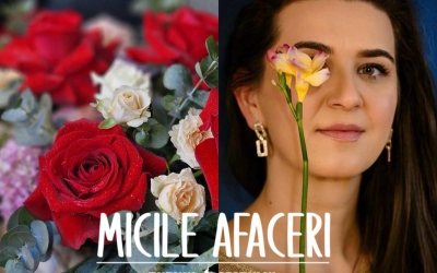 Belle Fleur Sibiu: O economistă și-a deschis afacere cu flori. „Totul a început în momentul în care am devenit mamă”