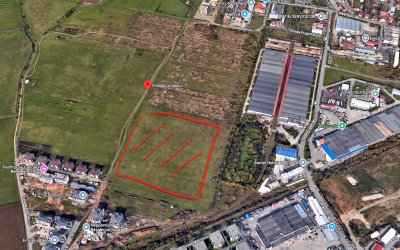 Zona industrială vest pierde teren în fața locuirii: un nou ansamblu rezidențial este propus pe un teren destinat, inițial, industriei