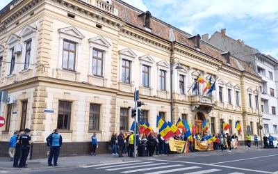 Încă un protest în weekend la Sibiu, pe tema anulării alegerilor prezidențiale, anunțat de AUR. „Nu vom veni cu însemnele partidului. O să fie asemănător cu cel din București”