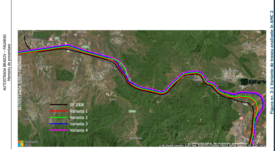 Autostrada Brașov – Făgăraș, în faza de evaluare a impactului asupra mediului. 50 de kilometri, 4,7 miliarde de lei