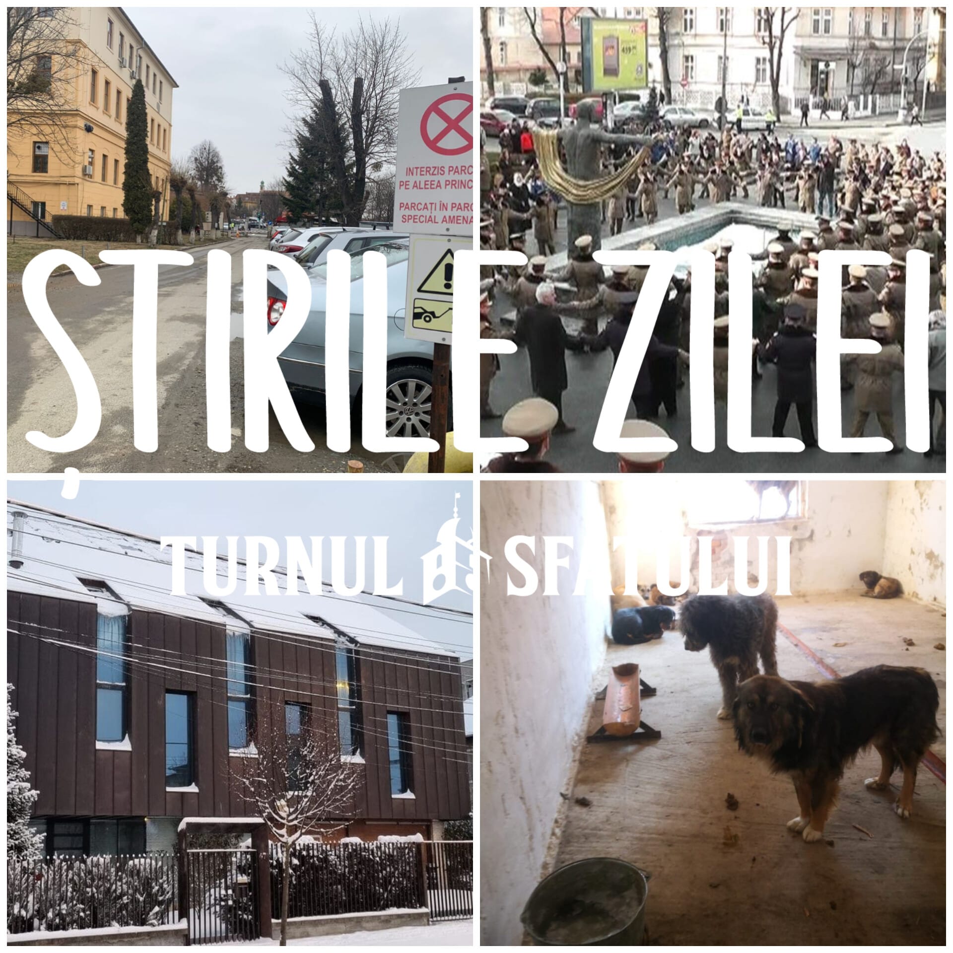 Știrile de marți, de la Sibiu: avem parcări și pentru pacienți, iar casa „de cupru” e de vânzare