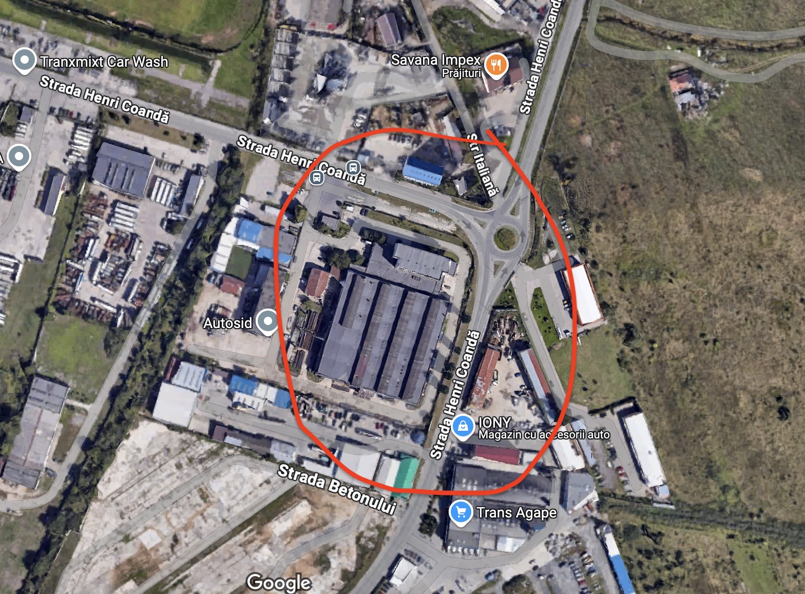 Primăria vrea să lărgească strada Henri Coandă, pentru a preveni ambuteiajele la ieșire de pe autostradă. Investiție de 3,4 milioane de lei