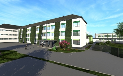 Primăria Sibiu a obținut finanțare elvețiană pentru reabilitarea energetică a Colegiului Energetic. Pardoseală cinetică în curtea școlii care captează energia generată de pași și o transformă în electricitate