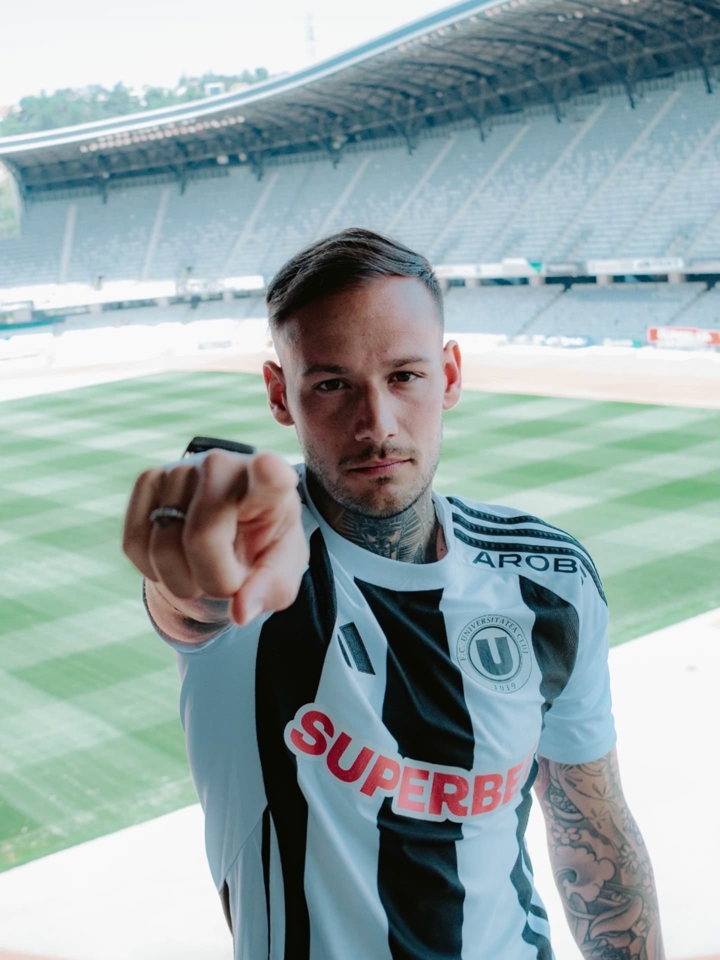 FC Hermannstadt ar putea să-l readucă pe Alessandro Murgia la Sibiu, dacă italianul se desparte de U Cluj