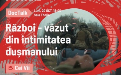 Războiul văzut prin ochii celor care trăiesc cu el. Un DocTalk Astra Film Festival având în prim-plan personalități sibiene de prestigiu