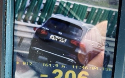 O treime din șoferii opriți în weekend pe autostradă au fost amendați. 25 au rămas fără permis