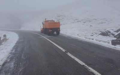 Circulația pe Transfăgărășan s-a închis mai devreme în acest an. CNAIR: Se pot produce fenomene meteorologice extreme în orice moment