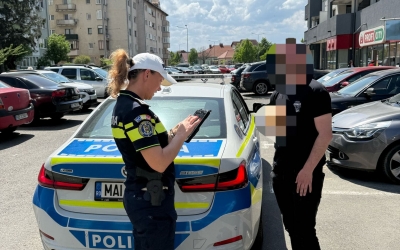 Traversarea neregulamentară, cea mai des întâlnită abatere a pietonilor sibieni. Peste 250 de amenzi aplicate de polițiști, în doar trei zile