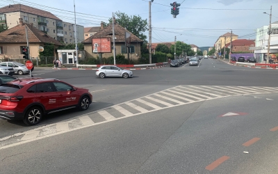 Fântână arteziană și „SIBIU” în litere volumetrice, la intersecția Rahovei - Vasile Milea: „iluminat spectaculos”, „film de apă”, dâmb de pământ ce va simboliza „ochiul Sibiului”