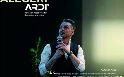 Sibianul Tudor St. Popa a fost ales președintele Asociației Române pentru Design și Inovație - Filiala Sibiu