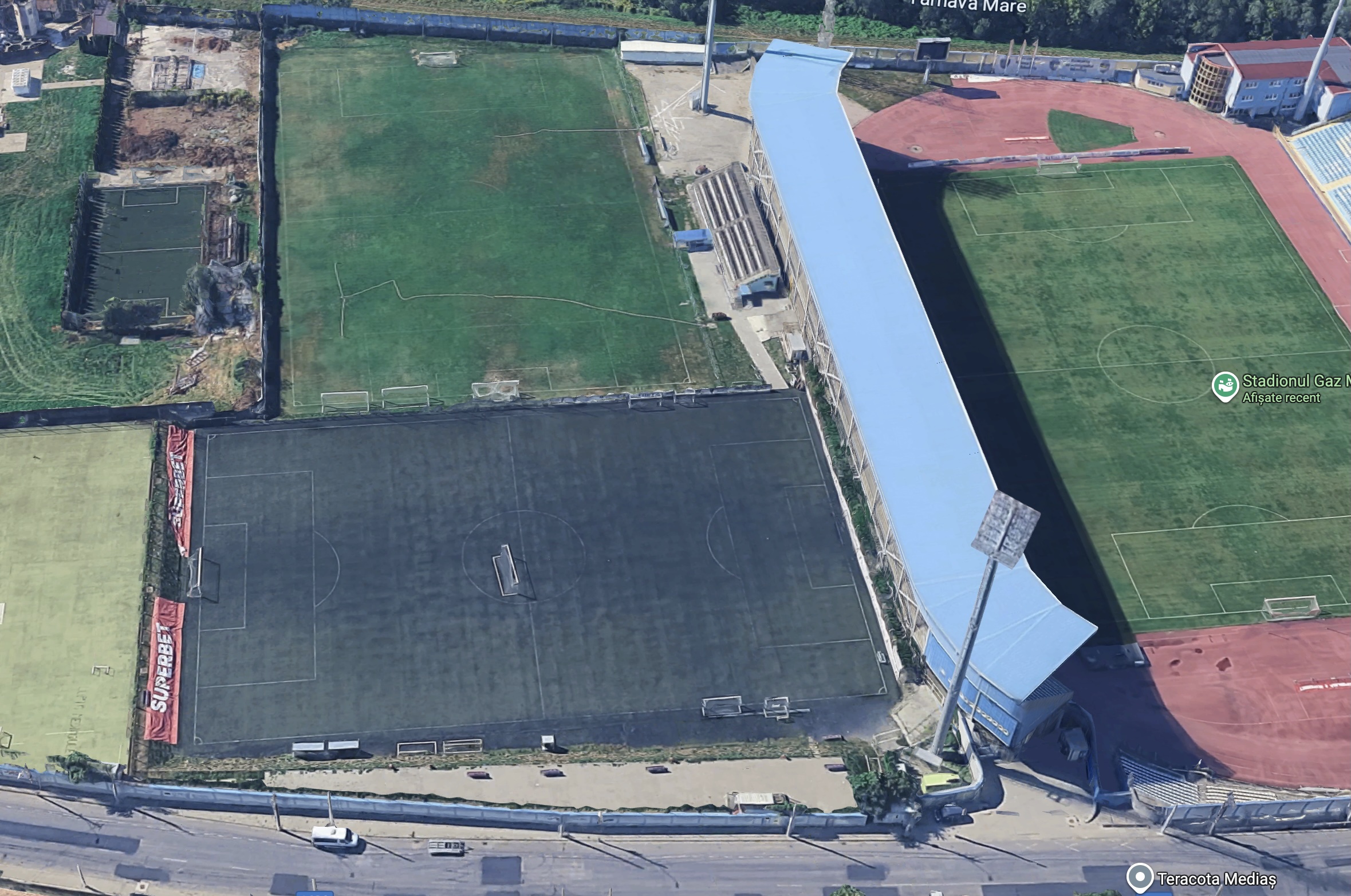 Se vinde baza de antrenament ”Gaz Metan Mediaș”: 1,45 de milioane de euro. Primarul Gheorghe Roman: ”Prețul e mult prea mare pentru posibilitățile noastre”