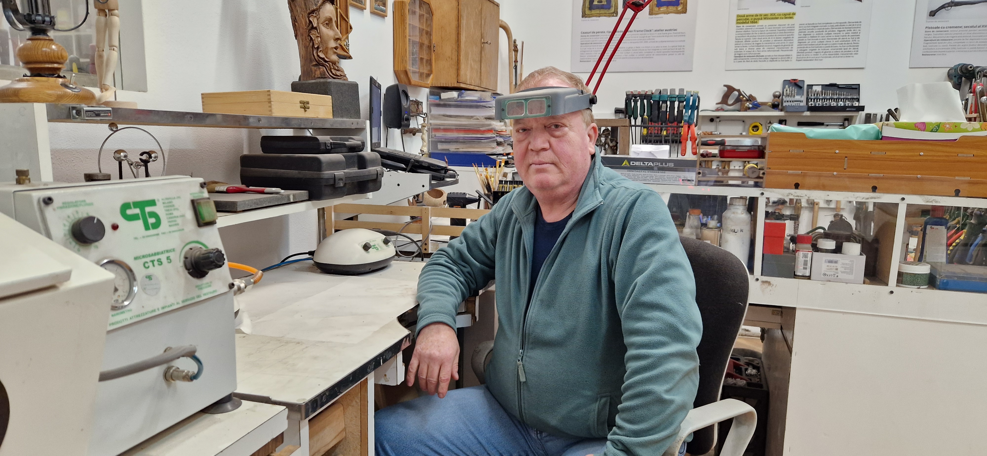 Dr. Dorin Barbu, șeful Secției Conservare Restaurare Patrimoniu a Muzeului Brukenthal: Timpul nu se pune niciodată în discuție, poți să lucrezi un an la un obiect