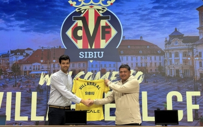 Clubul de fotbal Villarreal CF deschide la Sibiu prima academie oficială din România, în parteneriat cu Interstar Sibiu