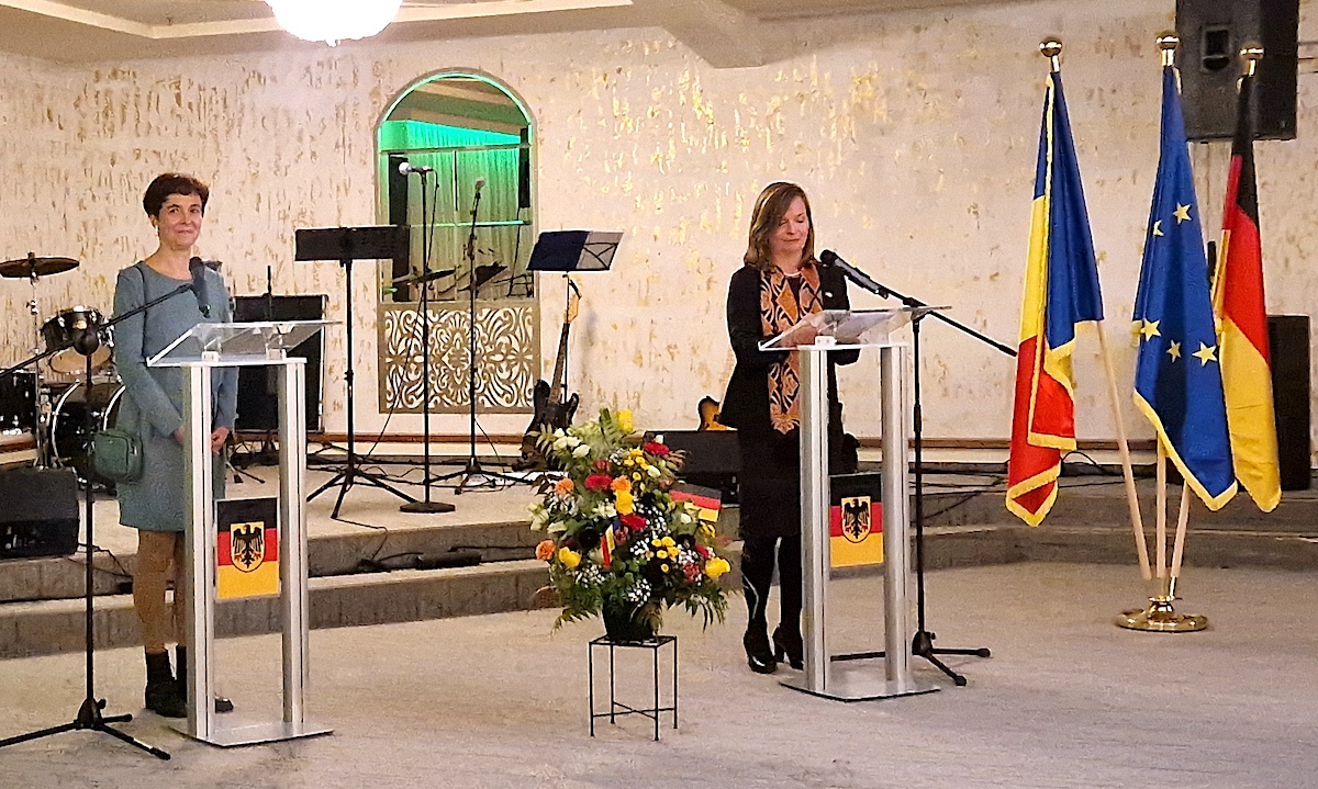 Ziua Unității Germaniei a fost celebrată la Sibiu, în fața a sute de oaspeți. Consulul Wiebke Oeser: „Realizările ultimilor 35 de ani se află astăzi sub amenințare”