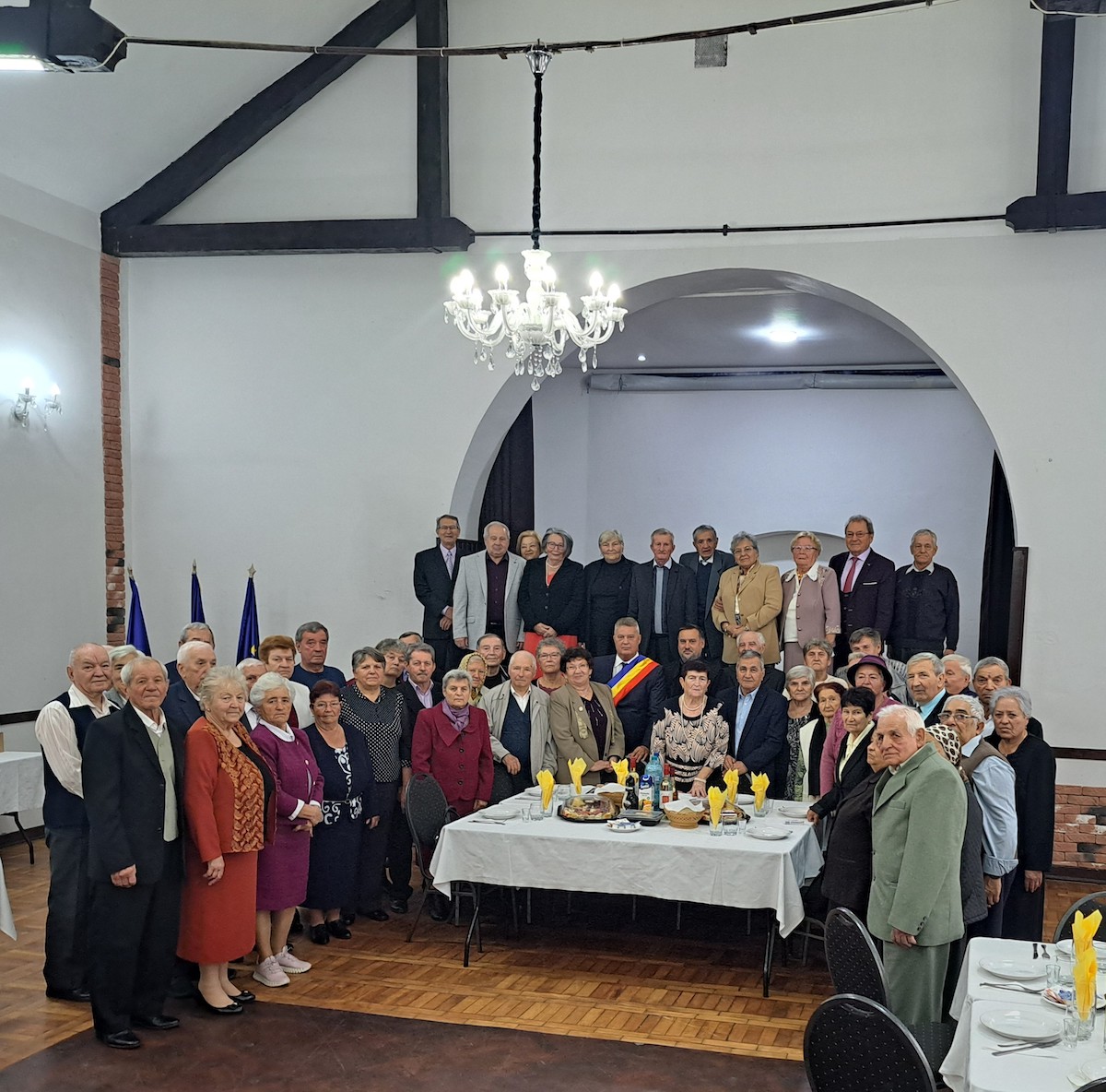 Primăria Axente Sever a sărbătorit cuplurile de aur într-un cadru festiv