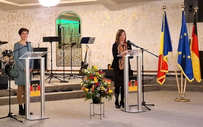Ziua Unității Germaniei a fost celebrată la Sibiu, în fața a sute de oaspeți. Consulul Wiebke Oeser: „Realizările ultimilor 35 de ani se află astăzi sub amenințare”